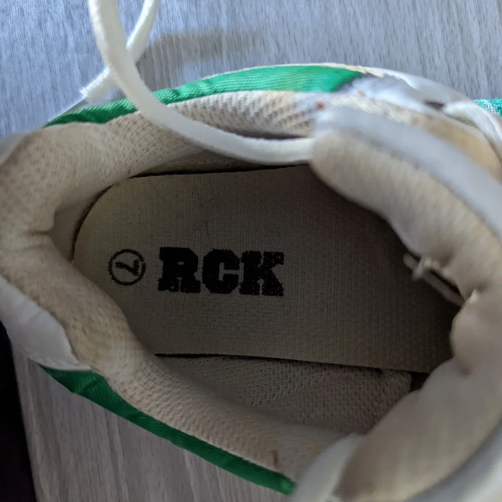RCK Good Bear Green & White Athletic Shoes - Picture 10 of 16